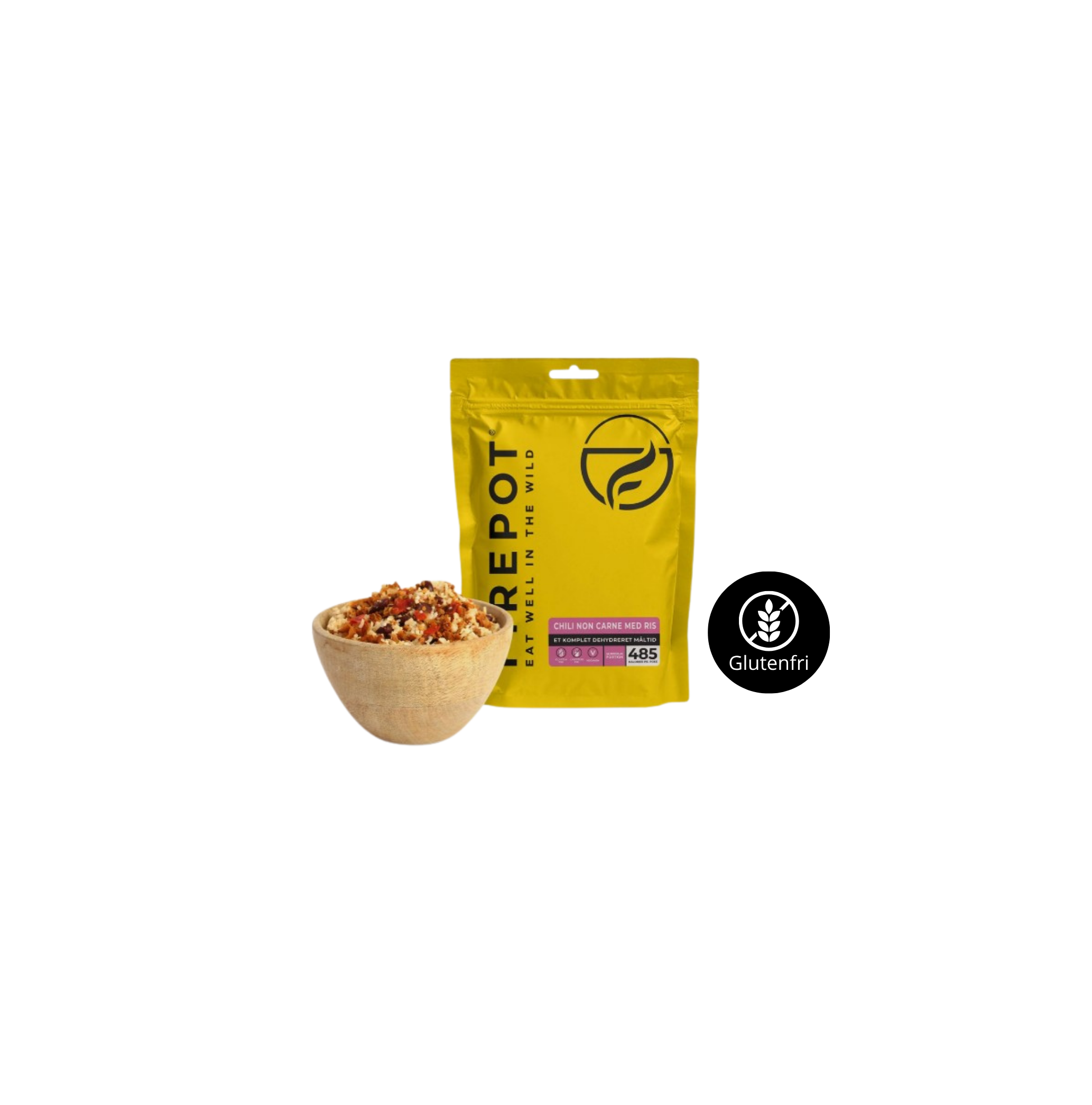 Firepot frysetørret turmad chili con carne med ris glutenfri