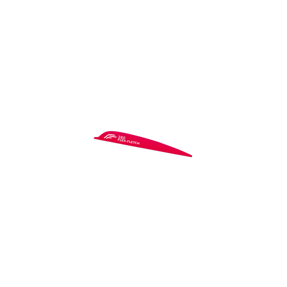 Flex Fletch FFP-360 fane rød 